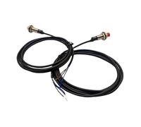 M12 PR12-4DN 2DN 4DN2 4DP 2DP2 DC12-24(6-36) V cylindrical proximity switch 0-1.6mm sensor NPN PNP dc three-wire often open(PR12-4DN)