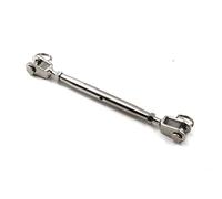 M12 - Tenditore a ganascia e ganascia in acciaio inox 304 con corpo chiuso, confezione da 1