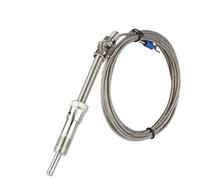M12 tipo K/E molla a compressione cavo schermato, sensore di temperatura termocoppia, 1 pezzo (M12 K Type 3,0 m)