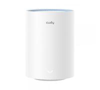 Cudy M1200 Sistema WiFi Mesh AC1200 Dual Band - 867Mbps en 5GHz, 300Mbps en 2,4GHz - 1x Puerto LAN 10/100Mbps, 1x Puerto WAN 10
