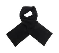M1208 SCIARPA UOMO DOLCE&GABBANA MAN CASHMERE SCARF BLACK 180X25 CM