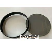 M1397 VETRO FUME + GHIERA NERA CONTACHILOMETRI VESPA 125 150 200 PX ARCOBALENO /