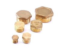 M14 M16 M18 M20 M22 Passo maschio 1.0/1.5 Tappo a testa svasata per tubo in ottone Tappo a testa esagonale Tappo di chiusura M14x1