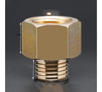 M14 M16 metrico femmina a maschio filettatura in ottone raccordo accoppiatore connettore adattatore-M16 F a M14 M