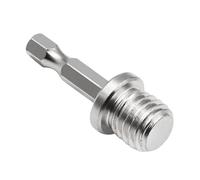 M14 Trapano Elettrico Smerigliatrice Angolare Biella Vite 14mm Adattatore Filettatura Asta Esagonale Barra di Conversione Mandrino Strumento Connettore 1PC (Size : M14 Hexagon)