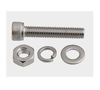 M14M16, vite a esagono incassato in acciaio inossidabile 304, dado, set completo, prolunga, vite, rondella piatta-M16 * 85 (1 set)