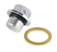 M14X1 25 Tappo di scarico 'olio magnetico compatibile con moto GSX1300R dal 1999 a 2023 adatti a vari anni(Silver)