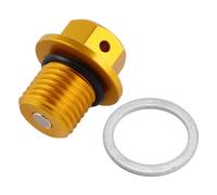 M14XP1 5 Bullone del tappo di scarico 'olio magnetico Compatibile con motociclette a 2 ictus e a 4 tratti 125 200 250 300 350 390 430 450 480 498 2010 2022 2023 Modelli(Gold)