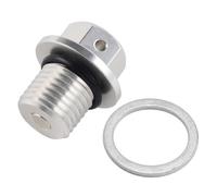 M14XP1 5 Bullone del tappo di scarico 'olio magnetico Compatibile con motociclette a 2 ictus e a 4 tratti 125 200 250 300 350 390 430 450 480 498 2010 2022 2023 Modelli(Sliver)