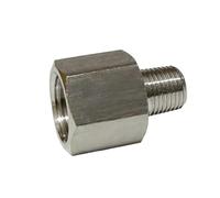 M16x1.5 Female To 1/8" NPT Male 304 Stainless Steel High Pressure Pipe Fitting Connector