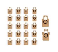 M17K - Confezione da 22 grandi sacchetti antipolvere 3 litri compatibili con base autosvuotante for aspirapolvere robot Dreame L10s Ultra / S10 Pro L20