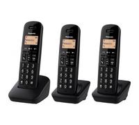 M18-PANKXTGB613JTB Panasonic CORDLESS DECT TRIO NERO/BIANCO V/VOCE