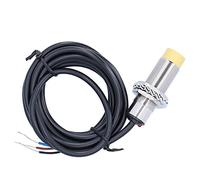 M18 Proximity Switch Sensor | DC6-36V Water - Tight 3 - Wire Inductive | High Sensitivity for CNC Machinery/Security Equipment/Textile Machines | 196cm Cable, 25℃ to + 65℃ (TOSD-04-505A NPN