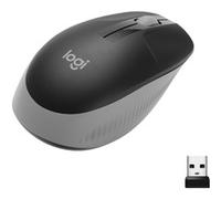 M190 mouse Ambidestro RF Wireless Ottico 1000 DPI Nero/grigio, Ambidestro, Ottico, RF Wireless, 1000 DPI, Nero, Grigio