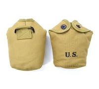 M1910 US Army WW2 bottiglia d'acqua borsa/copertura/Carrier tessitura 1940 Repro, cachi, Militare