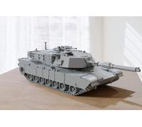 M1A1 Abrams US Esercito Main Battaglia Tank - 3D Resina Stampato 28mm/20mm/15mm