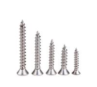 M2.2/2.9/3.9 Lunghezza 4.5-150mm Vite a Testa Piatta Incassata Croce Viti Autofilettanti A Svasata Acciaio Inossidabile(M3.9-30 (280pcs))