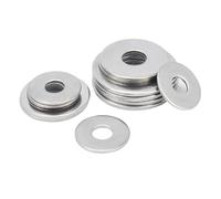 M2,5 M3 M3,5 M4 M5 M6 M8 M10 M12 M14 M16 GB96 Rondella piatta di grandi dimensioni in acciaio inossidabile 304 Guarnizione semplice 2/50 pezzi(50pcs M3)
