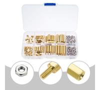 M2 5 Standoff e Kit Assortimento Viti 180 Pezzi per Attrezzature Ufficio