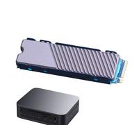 M2 Heatsink - High Performance Thin Aluminum Alloy Cooler for Efficient Heat Dissipation, Durable Component with Lightweight Design, Laptop Console Heat Sink for Home Dorm Office Bedroom