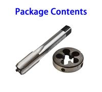 M2 HSS Macchina M15X1.25mm Spina Rubinetto & Die Threading-Tool, Destra