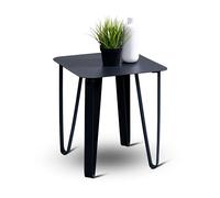 M2 Kollektion Emma 1 Tavolino, Metallo, Nero, B/H/T=40x45x40cm