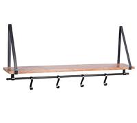 M2 Kollektion Missouri, legno, marrone, nero, 91,5 x 46 x 17 cm
