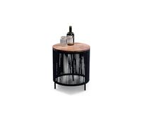 M2 Kollektion Simon 1 Tavolini, Legno, Acacia, H=45cm D=40cm