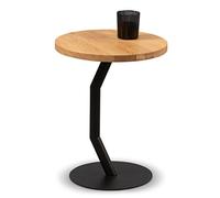 M2 Kollektion Tavolino Tim 1 in marrone, altezza 45/35 cm