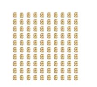 M2 M2.5 M3 M4 M5 M6 Dado di inserimento in rame Filettatura zigrinata Dadi incorporati a caldo Ottone Set termico Inserimento Kit dado for stampa 3D for laptop per hardware(Style A(100Pcs),M2x3x3)