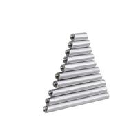 M2 M2.5 M3 M4 M5 M6 Il perno della colonna di supporto in alluminio rotondo estende le aste distanziatrici in alluminio con dado lungo(18mm,M2.5-D4mm(10Pcs))