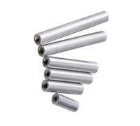M2 M3 Perno distanziale in alluminio 10 pezzi Dado di accoppiamento lungo 6-50 mm(25mmxM2.5x10PCS)