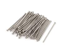 M2 x 50mm acciaio inossidabile 304 croce Phillips viti tonda vite 60pz