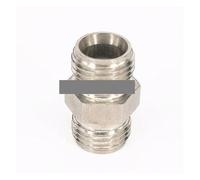 M20x1.5mm Metric Male to M20x1.5mm Metric Male Threaded 304 Stainless Steel Pipe Fitting Connector Adapter Max Pressure 2.5 Mpa