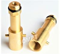 M22 (21,8) UK LPG Riempimento Adattatore Baionetta Gpl Punto Lungo Ottone