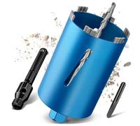 M22 Corona Diamantata Ø112mm L200mm per Carotaggio, con Adattatore SDS-MAX