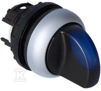 M22-WRLK3-B Interruttore illuminato 3 posizioni blu 216851