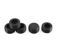 M22x1,5 mm,passo-Set chiavi bussola punta esagonale 5 Viti senza testa nero