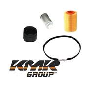 M2618 KIT FILTRI ARIA +OLIO +GASOLIO +CINGHIA DISTRIBUZIONE APE CAR POKER DIESEL