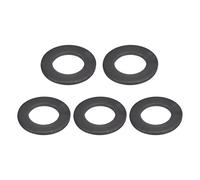 M27 Carbone Acciaio Piatto Rondella 5pz 28 x 50 x 3.7mm Nero Ossidato Grado 8.8