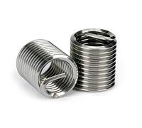 M2M3M4M5M6-M20, set a spirale filo in acciaio inox, manicotto per fili a vite, riparazione filo coperchio di seta, guaina-M10 * 1D * 5 giro -30pcs