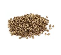 M2X4Mm 3.2Mm Od Ottone Inserto Filettato Annegamento Zigrinate Dado 1000Pz