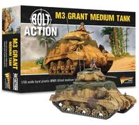 M3 Grant Medium Tank - Carro armato modello in plastica dell'esercito | Miniature altamente dettagliate della seconda guerra mondiale di Warlord Games