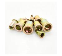 M3 M4 M5 M6 M8 M10 M12 Dado for rivetti piatti Inserto filettato metrico Dadi Carbonio/Acciaio inossidabile Rivnut metallici in alluminio Blocco Fix Dado di serraggio(Carbon Steel (Zinc),M4 (300Pcs))