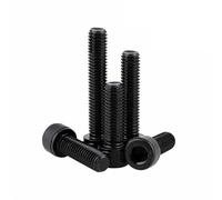 M3, M4, M5, M6, M8, M10, M12, M14, M16, filettatura sinistra, in lega di acciaio, testa esagonale, 12 mm, 20 pezzi M3