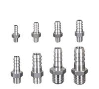 M3 M4 M5 M6 M8 M10 M12 M14 M16 Metrico Maschio A 3 4 5 6 8 10 12 mm Raccordo Portagomma Acciaio Inox 304 Raccordo for Tubi Aria Acqua Gas(8xM16x1.5)