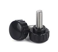 M3 M4 M5 M6 M8 Vite a testa tonda con impugnatura a mano Vite a testa tonda in gomma zigrinata Bullone di serraggio in plastica