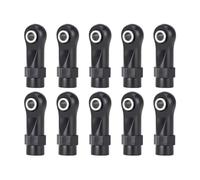 M3 M4 Rod Ends Aggiorna Decorazione Parti Per Tamiya Cc01 D90 Tf2 1/10 | Parti collegamento RC Crawler 10 terminali M3 M4 plastica con sfere acciaio per sospensioni e sterzo Accessori