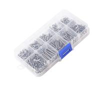 M3 Stainless Steel Screws and Nuts Assortment Kit 340pcs for DIY Projects