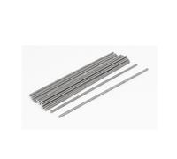 M3 x 150mm 0.5mm Pitch 304 Stainless Steel Fully Threaded Rod Silver Tone 20 Pcs